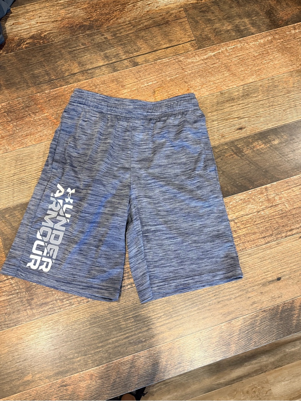 Under Armour Youth Blue Heather Performance Shorts